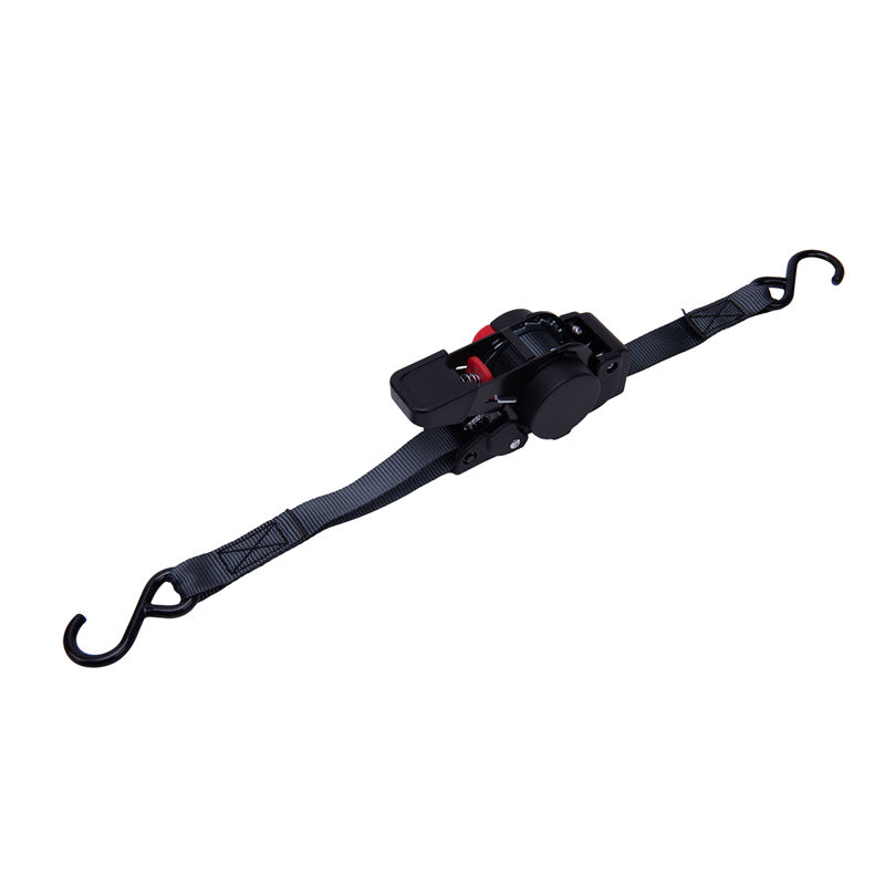 18mm 640kgs Retractable Ratchet Tie Down Strap